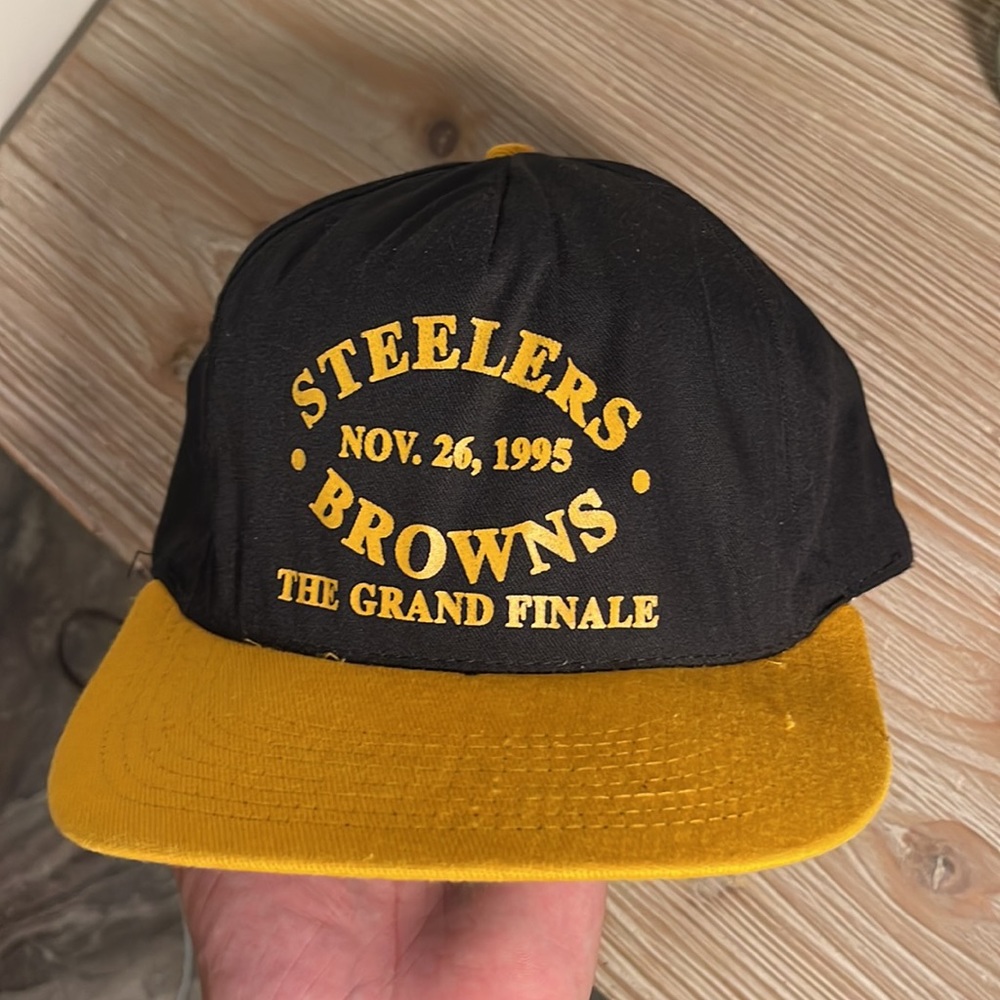 Rare 1995 Pittsburgh Steelers vs Cleveland Browns Nfl the grand finale vintage